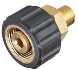 T&F - Adattatore per idropulitrice M22 a M22 / 3/8 pollici / 1/4 pollici Quick Connect pistola a spruzzo per auto