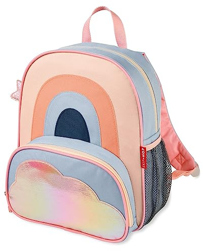 Skip Hop - Petit Sac à Dos Étincelles - Cartable Fille dès 3 Ans - Sac à Dos Enfant Voyage & Sac Maternelle avec Compartiments, Bretelles Matelassées Réglables & Filet pour Boissons