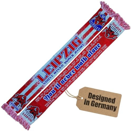 Generisch Leipzig Schal YOU´LL NEVER WALK ALONE 2.0 (Strickschal)