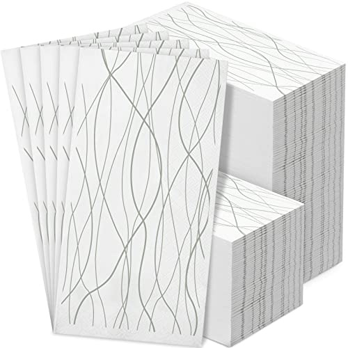 Spiareal 100 Count Guest Bathroom Paper Hand Towels Disposable Napkins