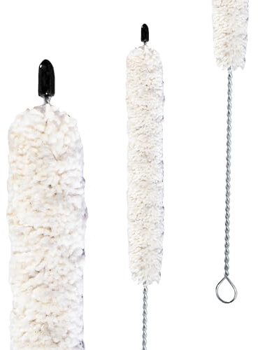 Champion Music Cleaning Mop for Flutes. Soft care brush for All Flute Types - Helps to keep your instrument performing to its very best.