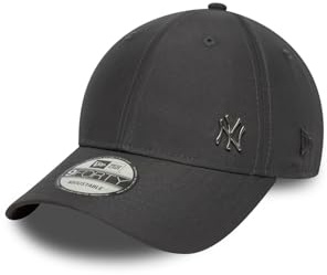 New Era NOS Flawless 9Forty Adjustable Cap NY Yankees Dunkelgrau, Size:OneSize