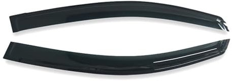 PENGNAQP Auto Windabweiser Kompatibel mit VW für Caddy 2005–2021, Seitenfenster, Visier, Entlüftung, Markisen, Regenschutz, Deflektor, Auto-Styling, Zierrahmen, Aufkleber, Zubehör