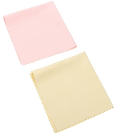 BESPORTBLE 1 jeu Chiffon De Nettoyage Pour Chiffon De Polissage Pour Or Chiffon De Nettoyage Pour Bijoux En Sterling Pour 2 pièces Couleur Aléatoire