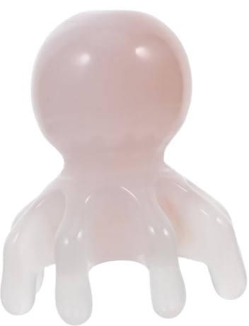 Beatifufu Octopus Head Massager Comb for Scalp Relaxation Portable Massage Tool Resin Material for Hair Stimulation and Daily Use at Home Office