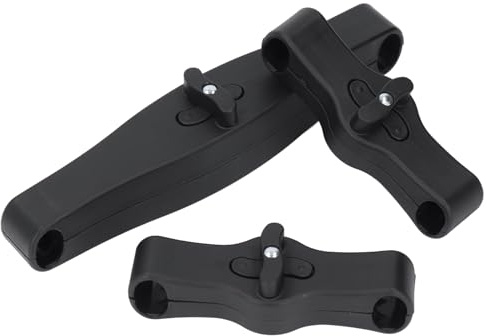 Hztyyier Conector de Cochecitos Gemelos Material Plástico Resistente 3 Piezas para Gemelos Conector de Fácil Instalación para Bebés