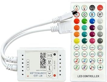 Controlador rgb controlador led atenuación controlador rgbw atenuador led(Zg-rgbdualload+40-keyremotecontrol)