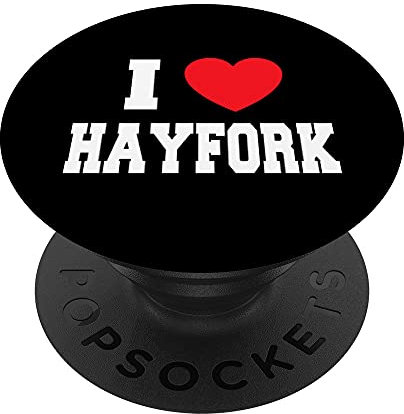I Love Hayfork PopSockets Swappable PopGrip