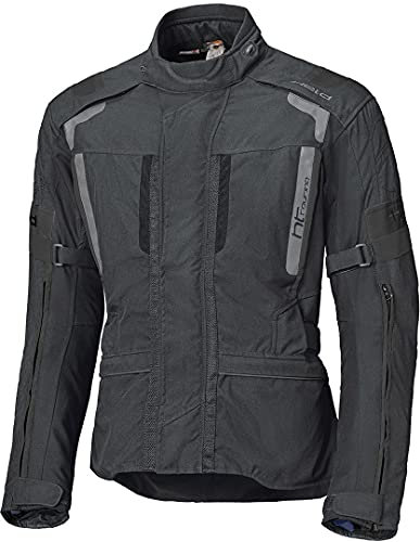 Held 4-Touring II Tourenjacke - Motorrad Jacke Wasserdicht - Textil Motorradjacke Herren mit Protektoren Level 1 - CE Schutzkleidung Klasse A, Schwarz, Größe M