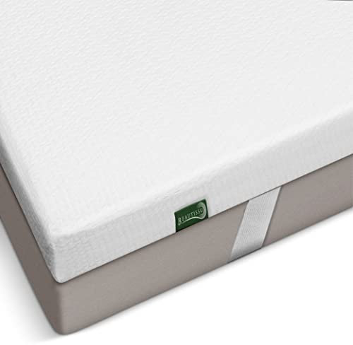 Beautissu Memory Foam Mattress Topper Single Bed 100x200 – 7-Zone Visco Foam Topper 7cm – Breathable Mattress Protector with Anti-Slip Cover for Single Beds