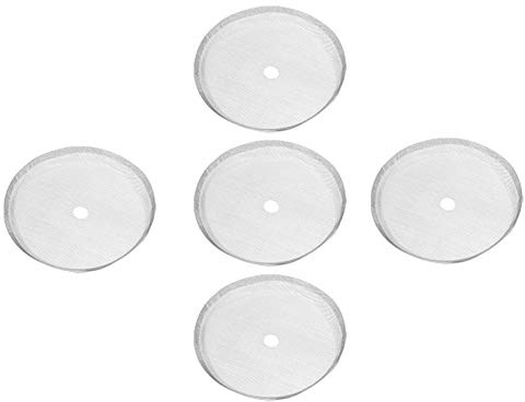 Lot de 5, Statue phénix en laiton haute dureté bon brillant 5 Filtres à Mailles Acier Inoxydable pour cafetière italienne acier inoxydable presse française 350 ml Cafetière