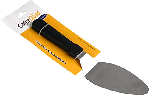 Catergold Professional Stainless Steel Oval Cake Knife Spatula 31cm