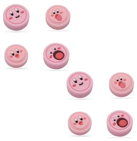 MatoSan® Lot de 8 capuchons de joystick compatibles avec Switch Grip Joy Con et Thumbstick Accessoires pour Nintendo Switch | Accessoires de protection