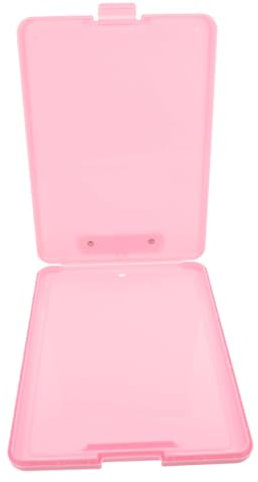 NUOBESTY Presse-papiers En Plastique Robuste Avec Rangement Presse-papiers Dinfirmière Classeur Multifonction Pour La Maison Et Le Bureau