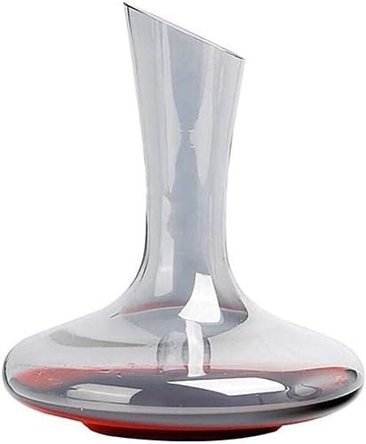 DEFBOW Decanter Decanter per Whisky Decanter per Vino Decanter per Vino Rosso in Cristallo - Vetro di Cristallo soffiato a Mano