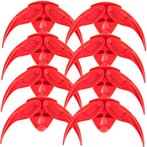 Ipetboom 8piezas Pelador Manual De Pipas De Girasol Con Diseño Anti-pellizco Compacto y Portátil Peladora De Semillas Con Material Seguro y Alta Durabilidad
