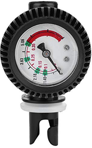 SPYMINNPOO Boat Barometer, Air Pressure Gauge Safety Barometer 0-5 PSI Measuring Tool fit for Inflatable Kayak Boat Surfboard Inflatable Boat Paddle Board Pressure Gauge Bestway Air Hammer Gauge