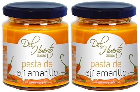 Del Huerto - Pasta de Ají Amarillo de 212 gr x 2 uds - Pack Promoo