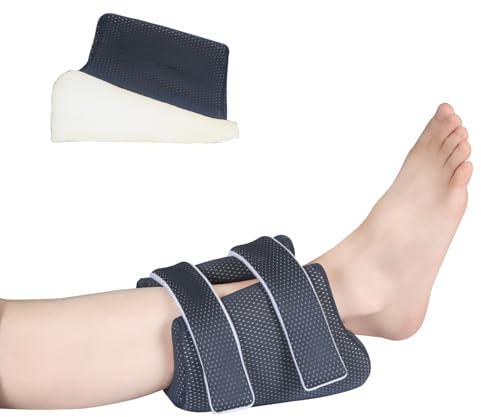 Ehucon 1 pc Protecteurs de Talon pour Les escarres, Coussinets de Talon Coussins de Pied pour éliminer la Pression (Bleu)