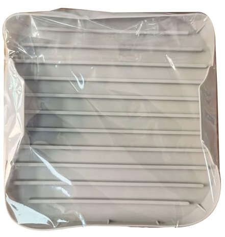 SHYYOULQE Fornello per pancette a microonde in silicone per uso alimentare con vassoio per grassi per fornello croccante in silicone per vassoio