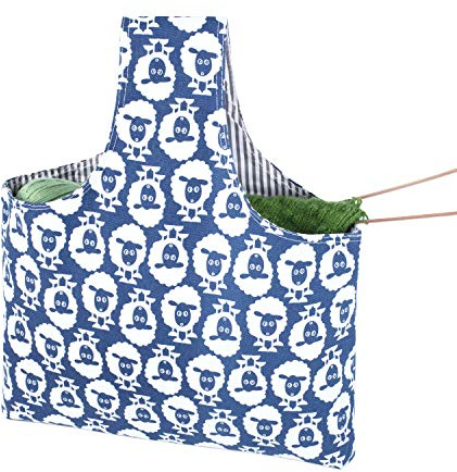 Teamoy Stricktasche für Stricknadeln bis zu 35,5 cm lang, schaf, Large