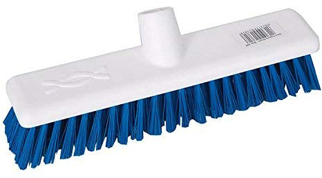 Robert Scott & Sons Abbey Hygiene Broom Head Hard Washable 12in Blue 102903BLUE