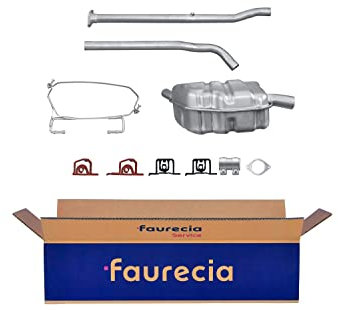 HELLA 8LD 366 035-941 Endschalldämpfer - Easy2Fit Kit - hinten - dreiteilig - Set mit Anbauteilen