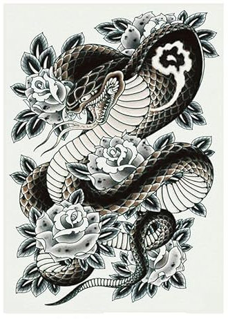 2 Uds Pegatinas De Tatuaje De Espalda Completa Impermeables Pegatinas De Tatuaje Temporal De Espalda Completa Imagen Grande De Carpa Geisha