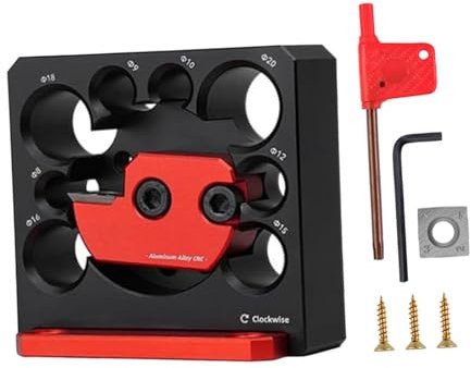 Milageto Strumento ausiliario per barra tonda con tassello in legno Jig per tasselli Utensile ausiliario professionale per bastoncini resistente all'usura