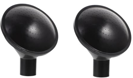 SUPVOX 2 Pièces tête d'arrosoir arrosoir extérieur arroseurs embout bouteille arrosage pomme de arroseur pour bidon d'eau d'arrosoir pour canette d'eau Plastique Black