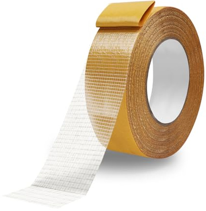 Storystore Double Sided Tape Heavy Duty 50mm×50m Clear Mounting Tape