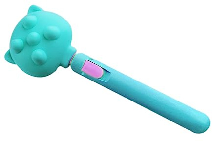 SAFIGLE Bat de Masaje Ergonómico Color Aleatorio Mango Cómodo de Pp Masajeador Portátil para Hombros y Pies para Uso en Interiores y Relajación Corporal