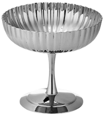 Fenteer Coppa per Gelato, Coppa per Insalata, Ciotola per Dessert, Versatile E Riutilizzabile, in Acciaio Inox, Contenitore per Frutta, Torta, Snack, I