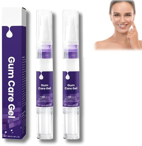 Teeth Repair Gel,2pcs Mullein Gum Repair Gel,Gum Shield Therapy Ge/l,G/um Re/Pair for Receding G/um Shield Soothing G/el,Tartar Remover for Teeth/Whitening Powder,Tooth Polisher,T/eeth Whiteners