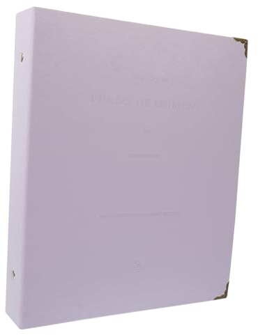 GOOHOCHY Álbum de Fotos Páginas Autoadhesivas de Plástico para Documentos y Tarjetas, Capacidad Alta