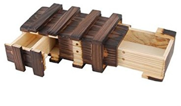 LUOEM Trickkiste Box mit Extra Sicher Geheimfach