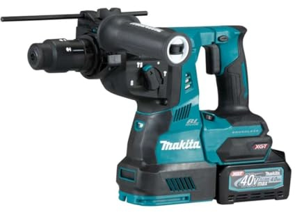 Makita HR004GZ01 - Martillo giratorio SDS-Plus sin escobillas de iones de litio XGT de 40 V máx. suministrado en una funda Makpac, baterías y cargador no incluidos