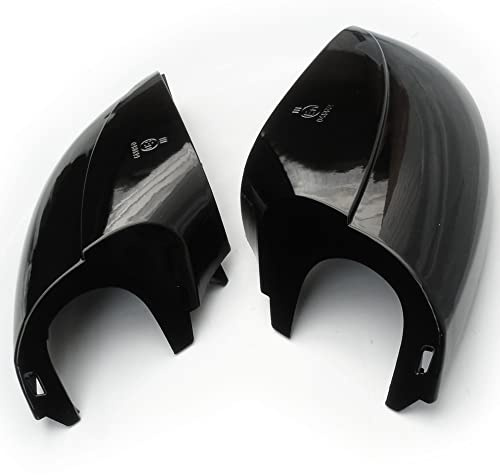 Underground Parts Glänzende schwarze Außenspiegel-Unterkappen, Verkleidung für VW T5.1 und T6 2010–2024, 1 Paar