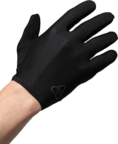 DUEECO Cycling Gloves with 3MM XRD Padding Palm Classic Mountain Bike Riding Gloves for Men Women - Touch Screen Compatible