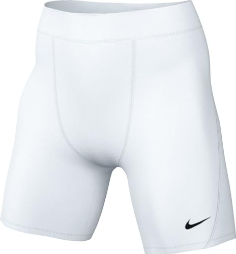 NIKE DH8327-100 W NK DF Strike NP Short Pants Damen White/Black Größe L