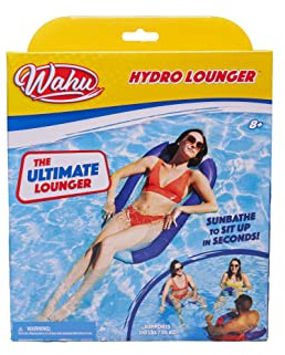 Wahu Hydro Lounger, Pool Luftmatratze ab 8 Jahren, einfaches aufblasbares Poolspielzeug