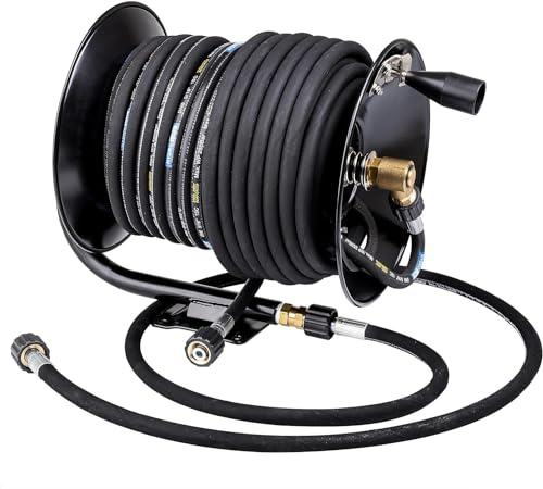 Bobine de tuyau 60 m 5/16 2 SC DN08 pour nettoyeur haute pression Karcher HD HDS + 2 m 400 bar