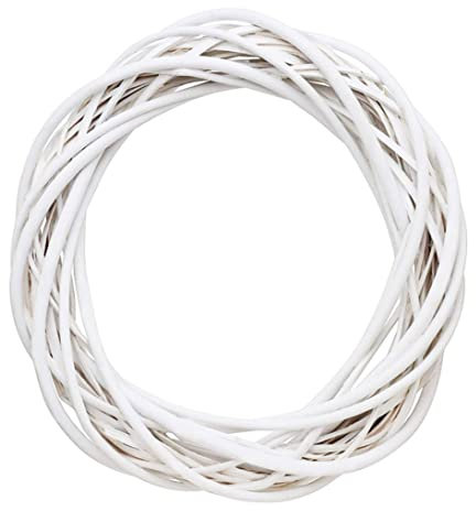 Weidenkranz, Dekoration, Weihnachts-Rankenring, Blumenring, natürlich, 20 cm, Ornamente, Bastelzubehör, Weihnachts-Rankenkranz, Weihnachts-Rankenkranz, Weihnachtsweidenring, 2990 (10 cm)