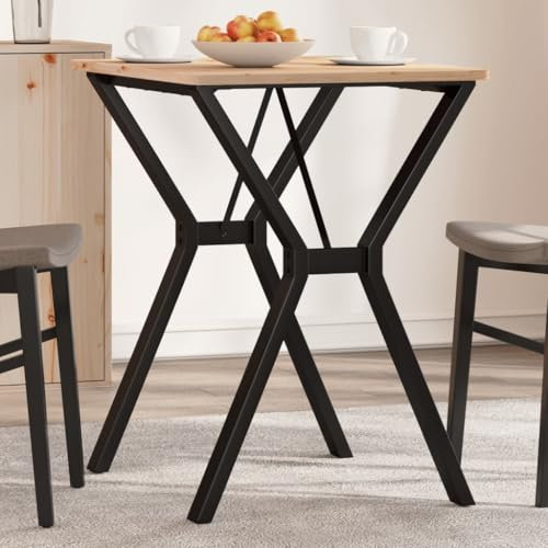ZEYUAN Esstisch-Gestell in Y-Form 60x50x73 cm Gusseisen, Dining Table, Esszimmertisch, Küchentisch, Tisch Esszimmer, Küchen Tisch, Kitchen Table, Mehrzwecktisch - 357929