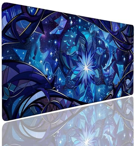 Tappetino per Mouse da Gaming, Tappetino Mouse Pad XXL Grande, Mousepad con Impermeabile e Antiscivolo, Lavabile Sottomano Copri Scrivania Ufficio, Tappetini Tappeto Mouse Mat 1400x800x4mm Cartoon (1)