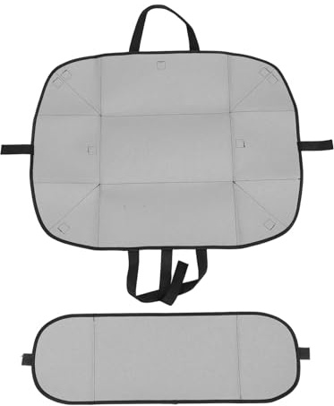 Tyenaza Plegable Alfombra de Planchado, algodón a Prueba de Calor Antideslizante Pad, Almohadilla de Planchado de Viaje Grueso para la encimera de la Mesa