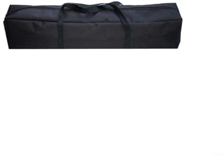 EffiFish Sac de rangement pour parasol de terrasse, 130 cm ou 150 cm de long en tissu Oxford noir avec sangles rembourrées pour une utilisation en extérieur