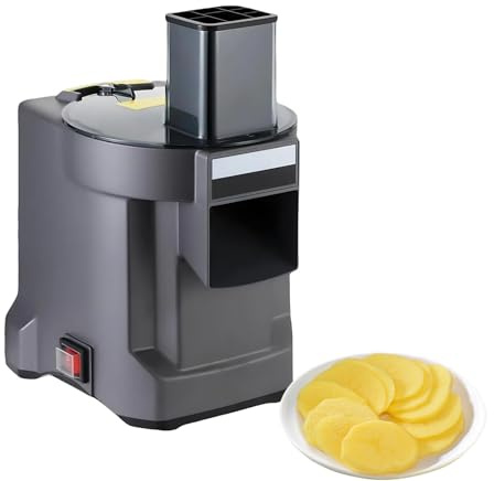Procesador De Alimentos Eléctrico 3 En 1 Cortadora De Verduras Automática Con Cuchillas De Acero Inoxidable Para Verduras Duras, Ideal Para Cocina Comercial