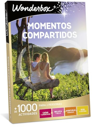 WONDERBOX Caja Regalo -MOMENTOS COMPARTIDOS- 1.100 actividades para dos personas
