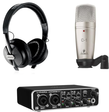 Behringer U-PHORIA Studio PRO - Kit d'enregistrement à domicile